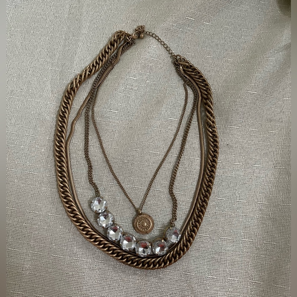 Gold necklace